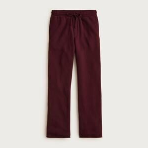 J.Crew Heritage Terry Wide Leg Sweatpant Forest Cherry Size XXS